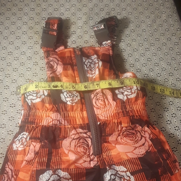 Pink Platinum rose and line bold color snow suit - Picture 9 of 16